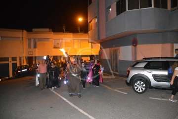 Los Mechones se conjuran con la Noche de San Juan en Melenara (Foto TA)